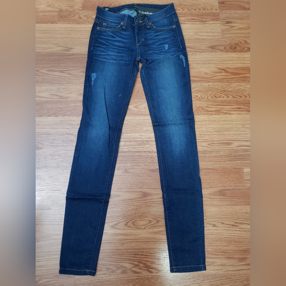 Bebe Gryphon Icon Skinny Jeans